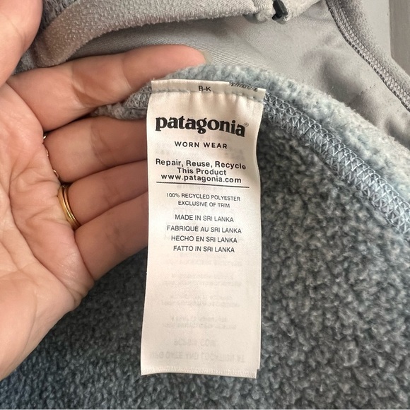 Patagonia Better Sweater Full Zip Jacket Heather Blue XS - Picture 5 of 6